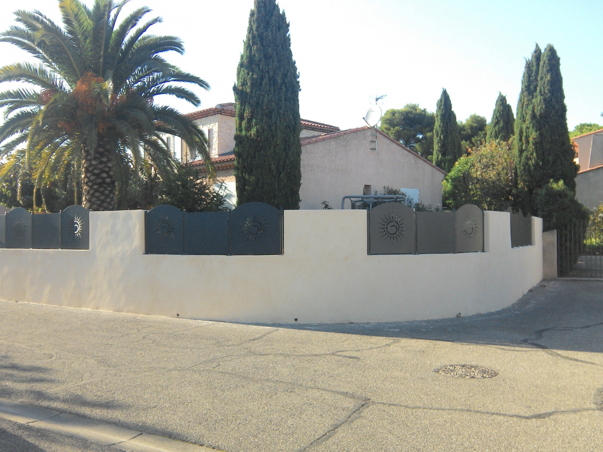 cloture tole acier fabrication et pose à Moulins 03