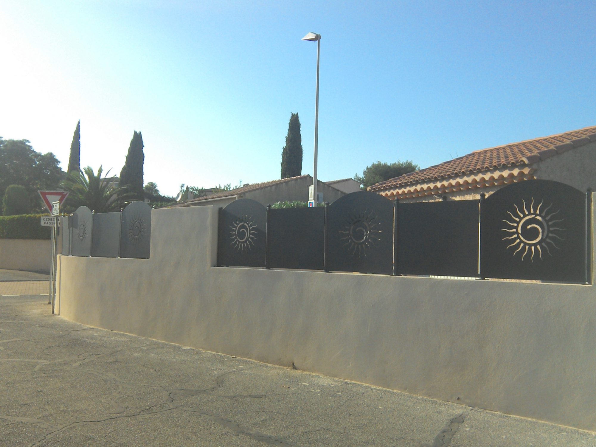 cloture tolee sur mesure panneaux Bourbonnais