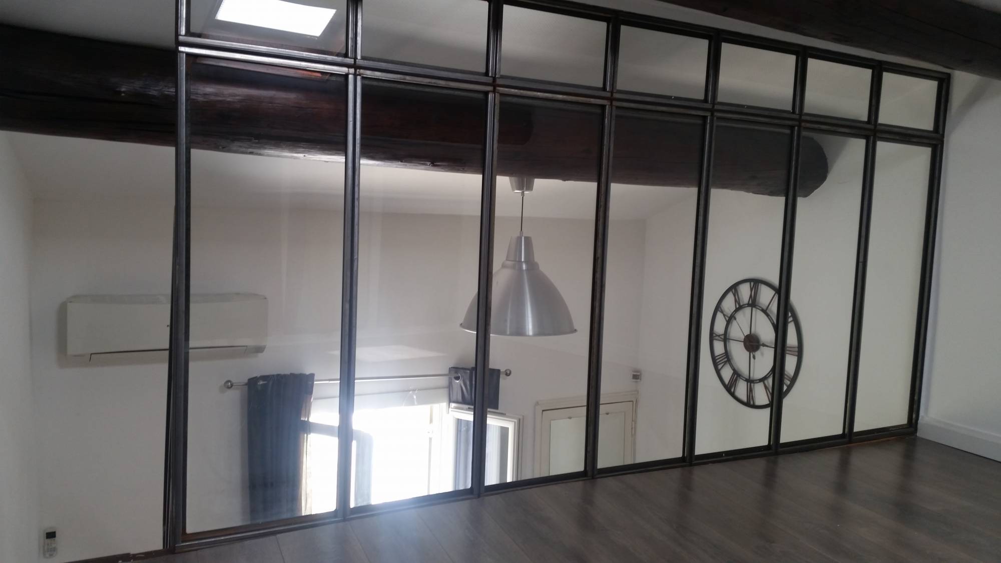 Verrière fer fermeture mezzanine Clermont Ferrand