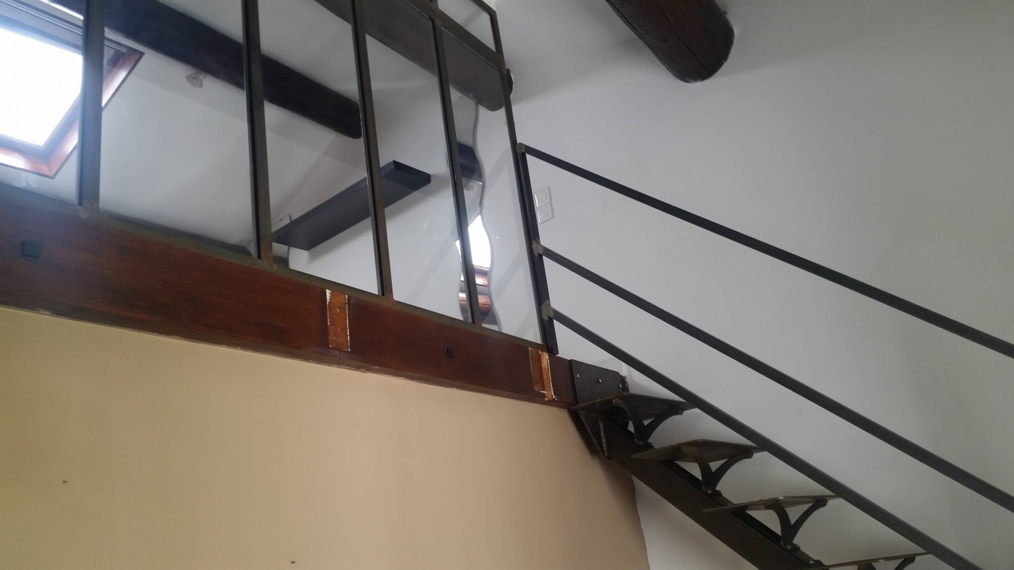 verrière et escalier métallique Auvergne Art Métaux