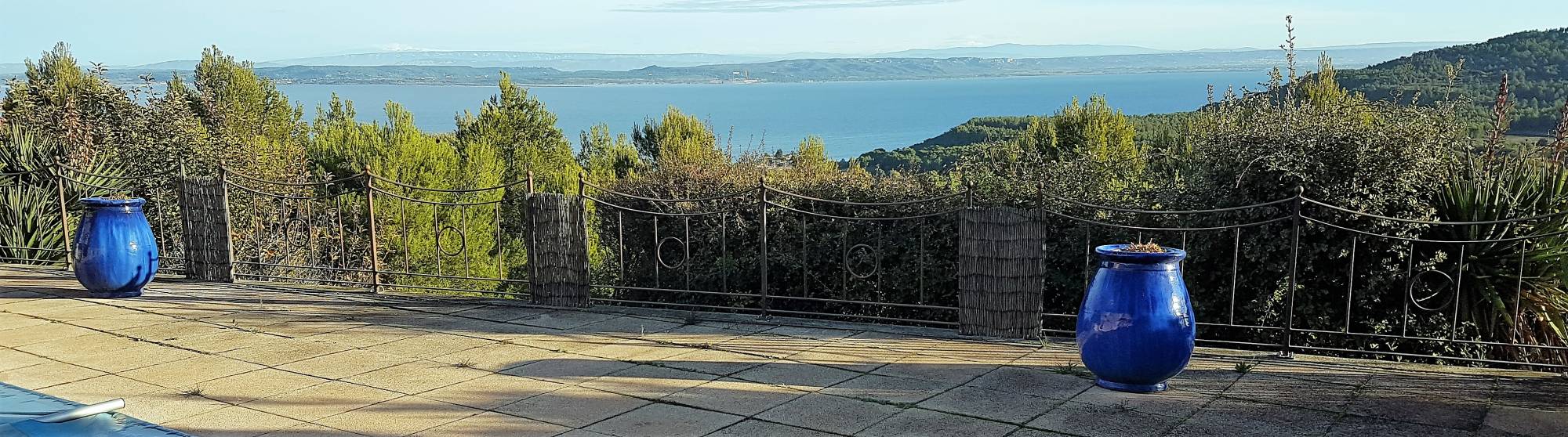 Garde-corps fer forgé etang de berre