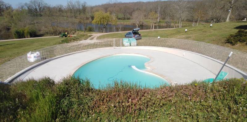 Garde-corps de sécurité de piscine dans le 03