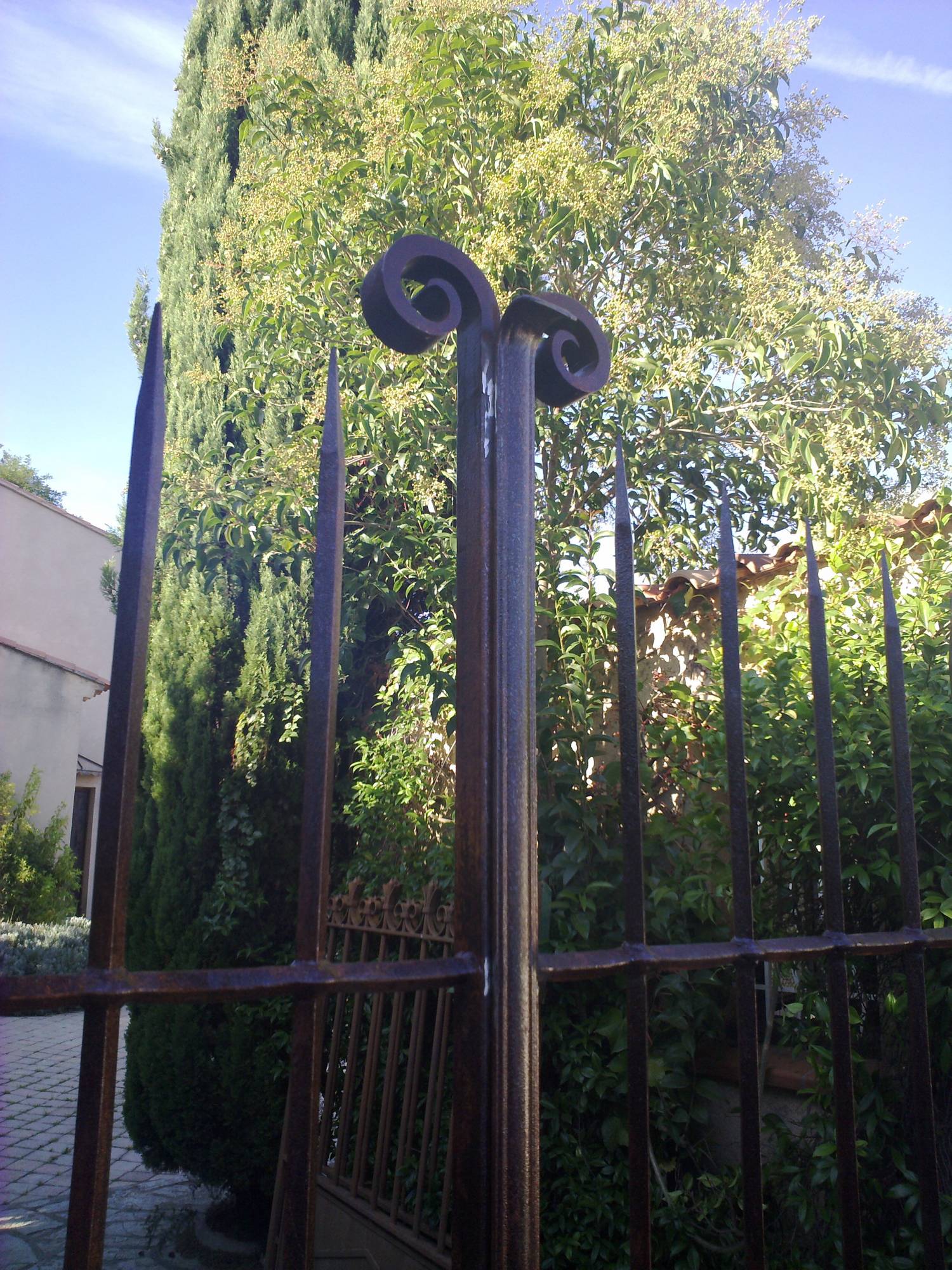 vente en ligne de fer carré acier sur mesure pour fabrication de portail