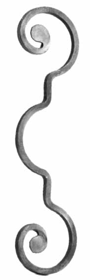 volute fer forgé en S vente en ligne