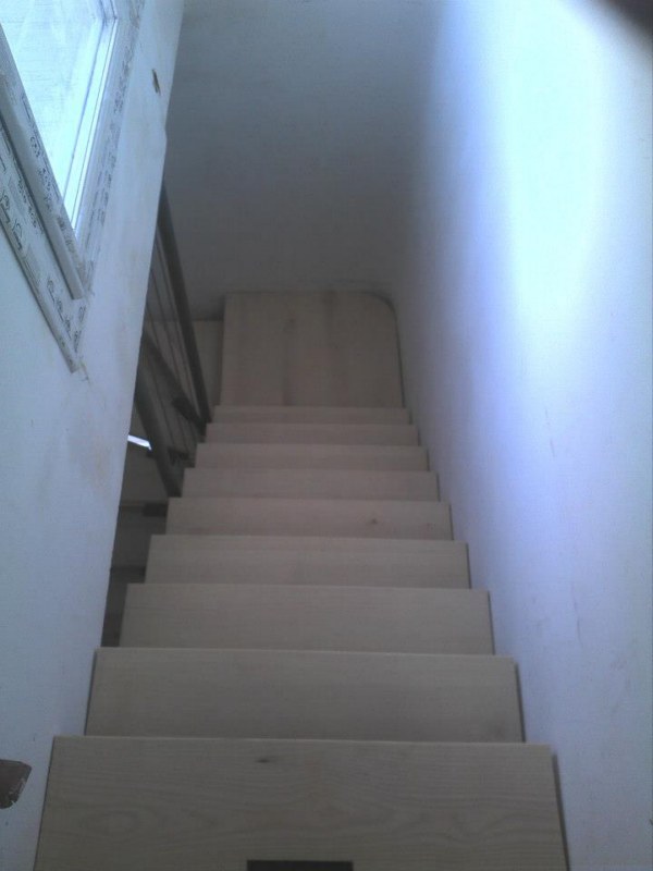 Escalier design acier et bois sur mesure