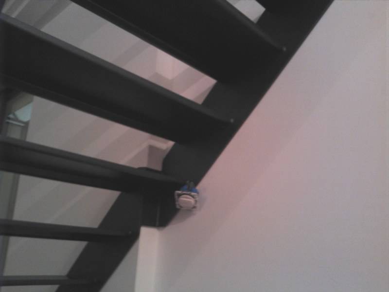 Escalier fer forgé martigues thermolaqué