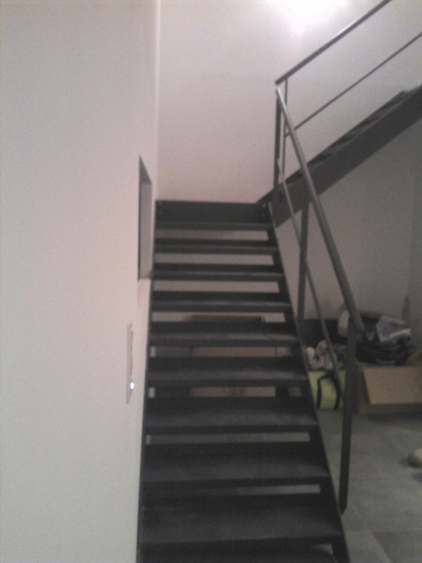 Escalier fer forgé martigues thermolaqué