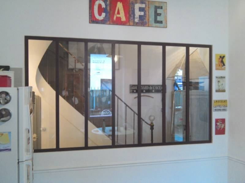 verriere fer forgé style atelier Allier