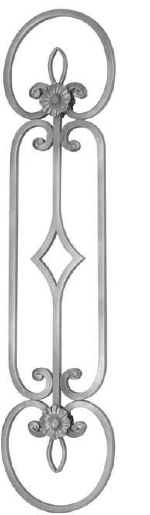 barreau fer forgé pour escalier