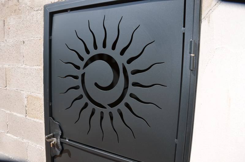 Portillon découpe déco laser